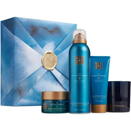 Set cadou baie Rituals The Ritual of Hammam, eucalipt, argan