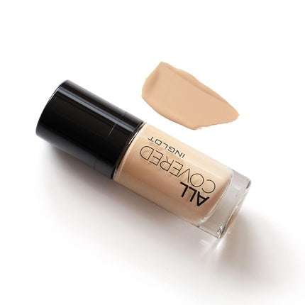 Fond de ten, Inglot, All Covered, bej deschis