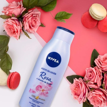Ulei de Corp, Nivea, Rose si Argan Oil