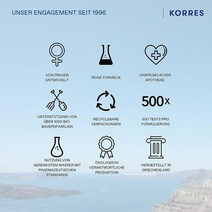 Ruj lichid, Korres, Morello Matte, roșu