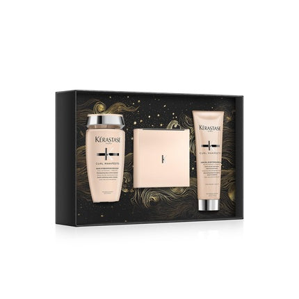 Set îngrijire păr Kérastase Curl Manifesto, 250ml, 200ml, 150ml, bej