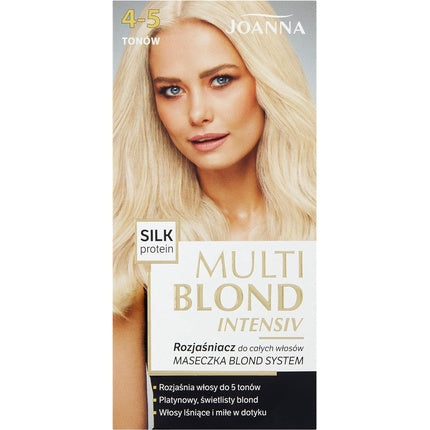Decolorant păr, Joanna Multi Blond, intens, 4-5 tonuri