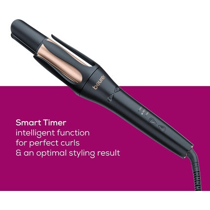 Ondulator păr, Beurer, HT 75, negru, ceramic