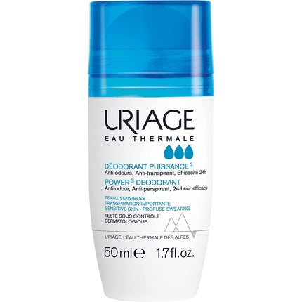 Deodorant roll-on, Uriage, Eau Thermale, 50ml