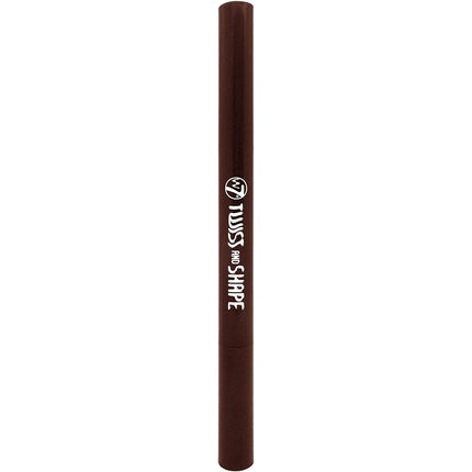 Creion sprâncene, W7, Twist Shape, maro închis