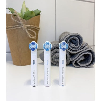 Capete Periuță Electrică, Jordan, albastru, set 4 buc