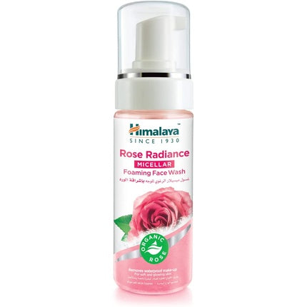 Spumă demachiantă, Himalaya, Rose Radiance, 150ml