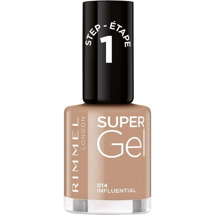 Oja Rimmel Super Gel 014 Influential, bej, 12ml