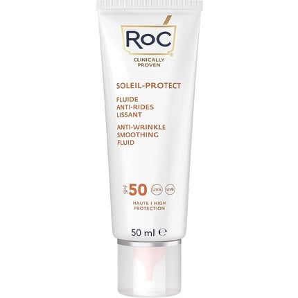 Crema fata anti-rid SPF 50, RoC, Soleil Protect, 50ml