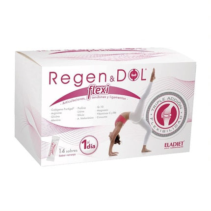 Supliment alimentar, Eladiet, Regendol Flexi, 14 plicuri