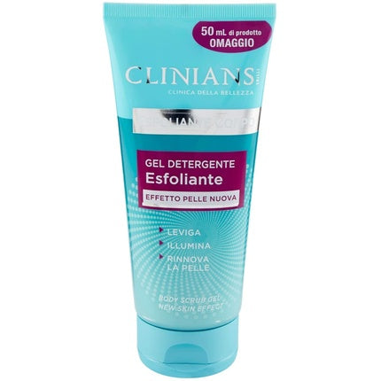 Gel exfoliant corp, Clinians, microgranule bambus, 150 ml