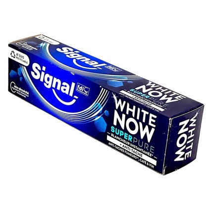 Pastă de dinți, Signal, White Now Super Pure