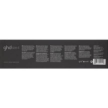 Perie rotundă, Ghd, Ceramic, negru