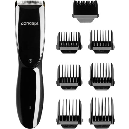 Trimmer păr, Concept ZA7030, negru, lame auto-ascuțite