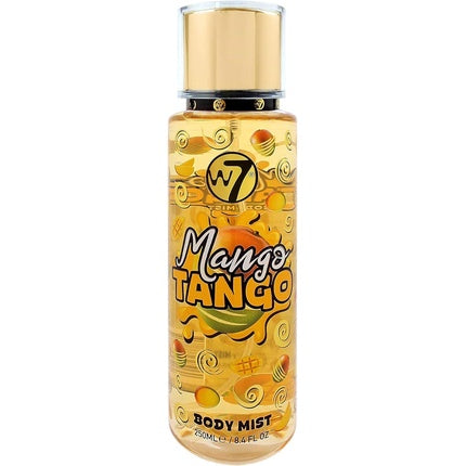 Body Mist, W7, Mango Tango, 250ml, galben