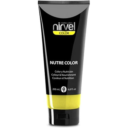Masca de par, Nirvel, Nutre Color Fluor Lemon, 200ml