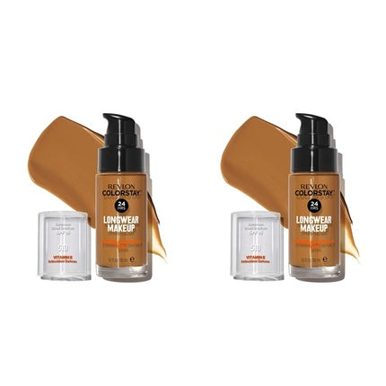 Fond de ten lichid, Revlon, ColorStay SPF 15, pecan