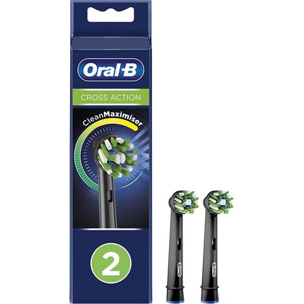 Capete periuță de dinți, Oral-B, CrossAction Clean Maximiser, 2 buc