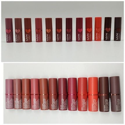 Rujuri Matte, NYX, Mini, set 12 nuanțe, ediție limitată