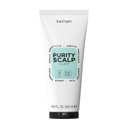 Tratament Scalp, Kemon, Purity Clay, argilă, alb