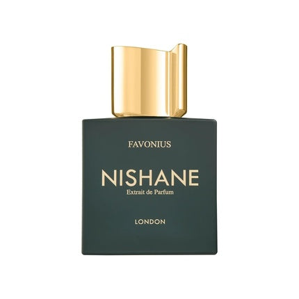 Parfum, Nishane, Favonius, verde, capac auriu
