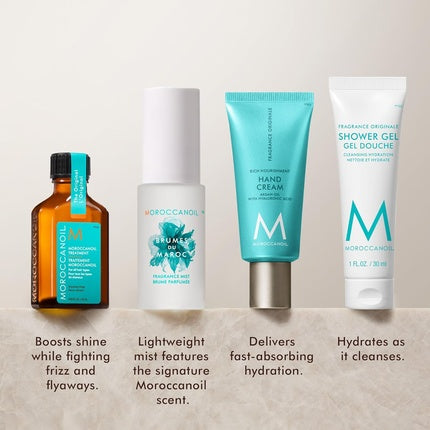 Set îngrijire corp, Moroccanoil, travel, maro