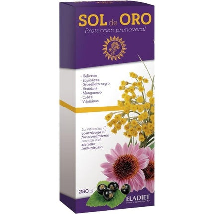 Sirop, Eladiet Sol De Oro, 250 ml