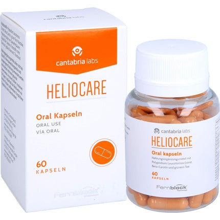 Supliment Vitaminic, Heliocare, capsule 60, portocaliu