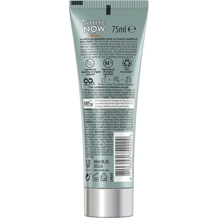 Pastă de dinți Signal White Now cu Argilă și Cocos 75ml