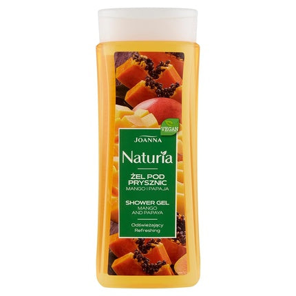 Gel de duș, Joanna Naturia, mango și papaya, 300ml