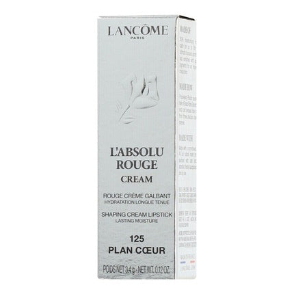 Ruj Lancôme L'Absolu Rouge Cream, Plan-Coeur, 3.4g