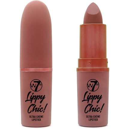 Ruj, W7, Lippy Chic, roz, ultra cremos