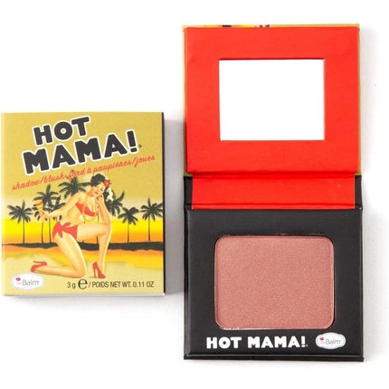 Fard de Obraz Thebalm Hot Mama!, nuanță piersicie, travel size
