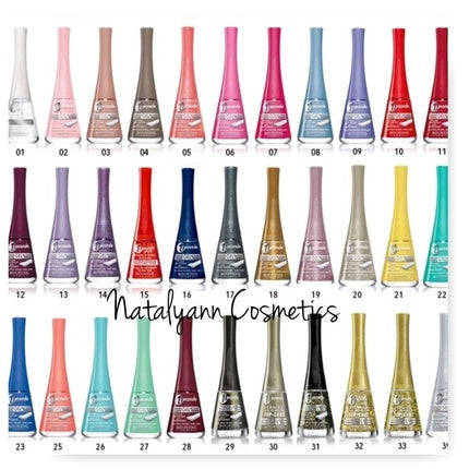 Lac de unghii, Bourjois, 1 Second 39 Noir De Coco, 9 ml