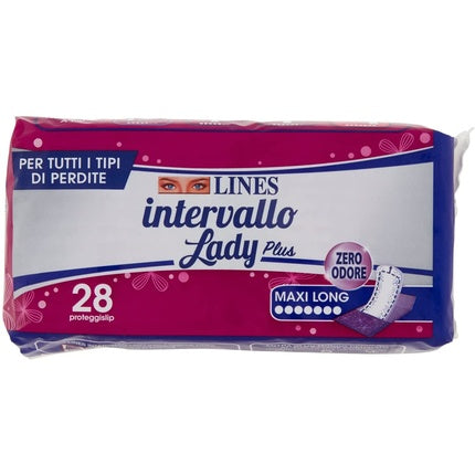 Absorbante zilnice, Lines, Slip Maxi, hipoalergenice