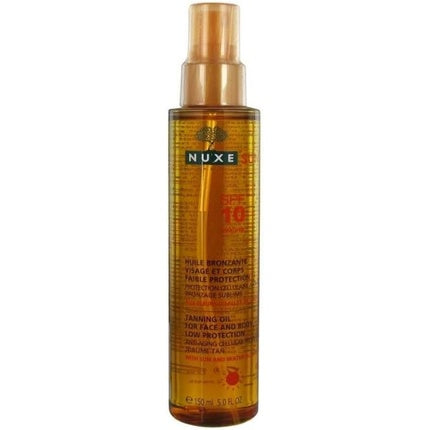 Ulei bronzant, NUXE, SPF10, față și corp 150ml