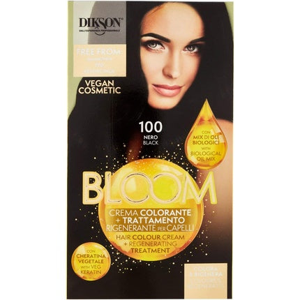 Vopsea de păr Dikson Bloom, cremă, negru
