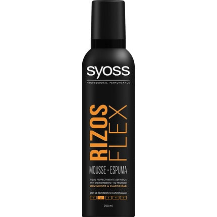 Spuma pentru par cret, Syoss Rizos Flex, 250ml