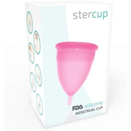 Cupă menstruală, Stercup, silicon roz
