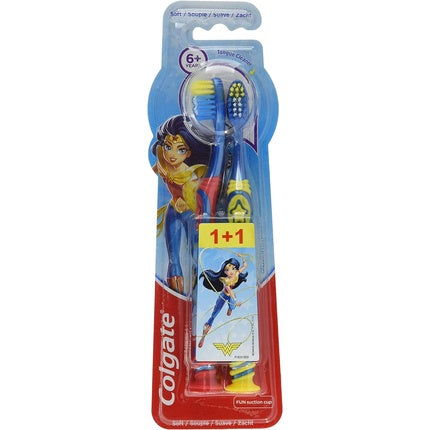 Periuță dinți copii, Colgate, model asortat, set 2 bucăți