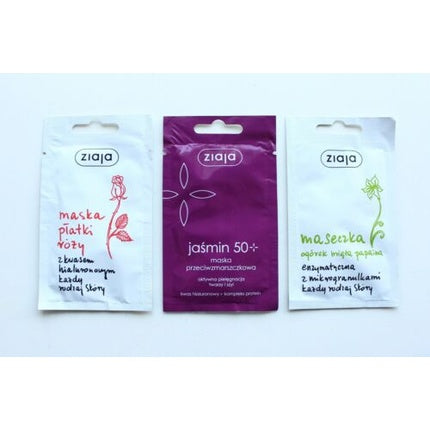Masca de față Ziaja, petale de trandafir, 115g