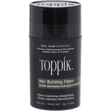 Fibre păr, Toppik, Hair Building Dark Brown 12g