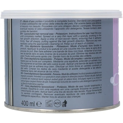 Ceară depilatoare, Xanitalia, Idema, gri violet, 400ml