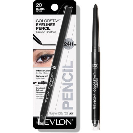 Creion Dermatograf, Revlon, Colorstay 201 Negru
