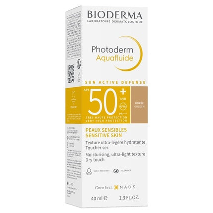 Cremă solară Bioderma Photoderm Aquafluid SPF50, 40ml
