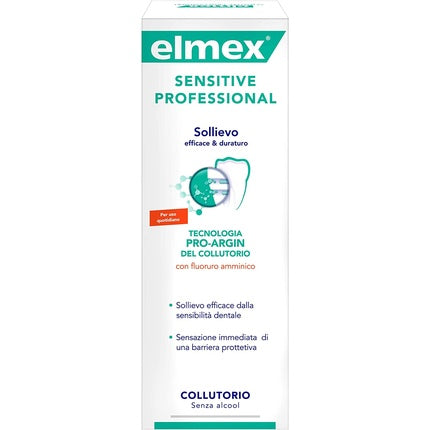 Apa de gură, Elmex, Sensitive, alb