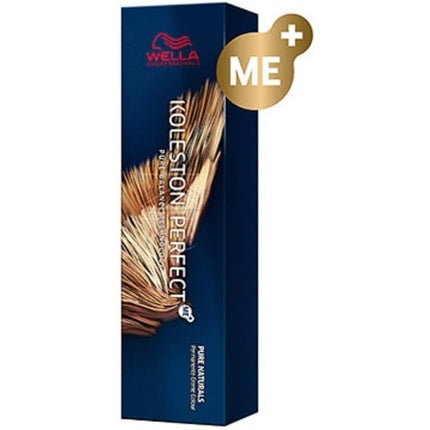 Vopsea de păr permanentă, Wella, Koleston Perfect ME+ 8/03 Blond Deschis Auriu Natural, 60ml