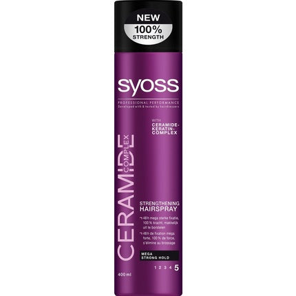 Fixativ Syoss Ceramide, 400ml, violet