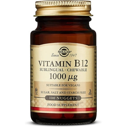 Supliment alimentar, Solgar, Vitamina B12, 100 tablete