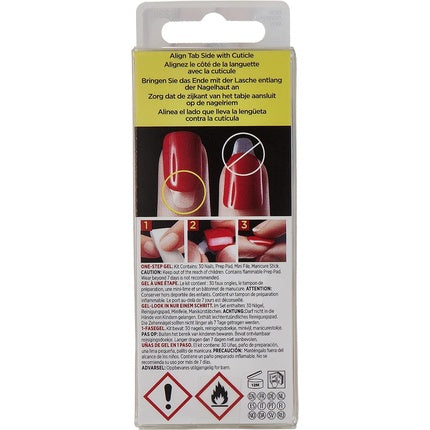 Unghii Gel, Kiss Impress, albastru glitter argintiu